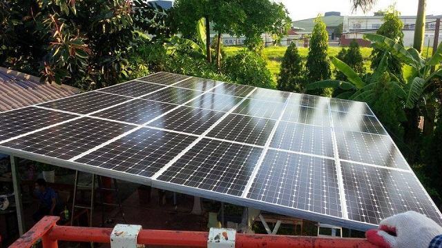 Cấu tạo của hệ thống pin năng lượng mặt trời