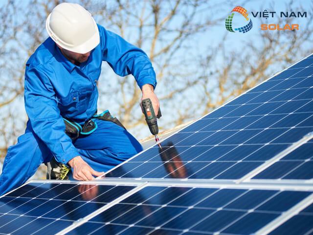 Lưu ý trong quá trình lắp đặt tấm pin