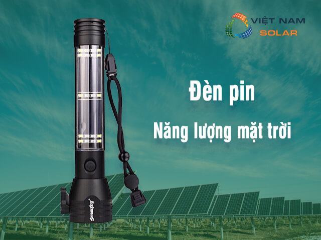 Đèn pin năng lượng mặt trời là gì