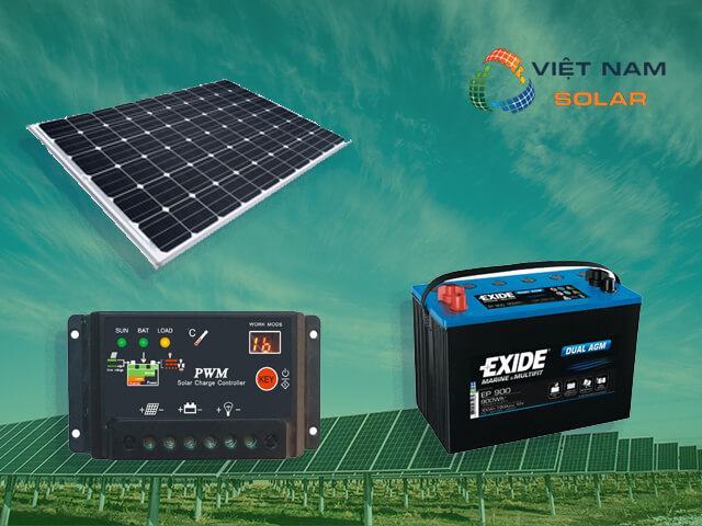Pin năng lượng mặt trời sạc cho bình acquy là gì