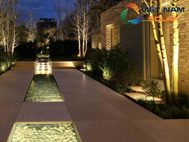 Đèn âm đất, âm sàn năng lượng mặt trời