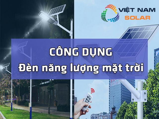 Công dụng đèn năng lượng mặt trời là gì