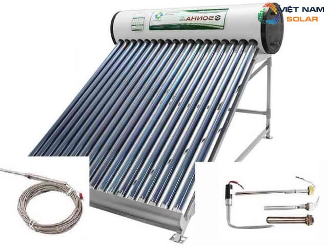 Khi nào nên lắp máy nước nóng năng lượng mặt trời kết hợp điện