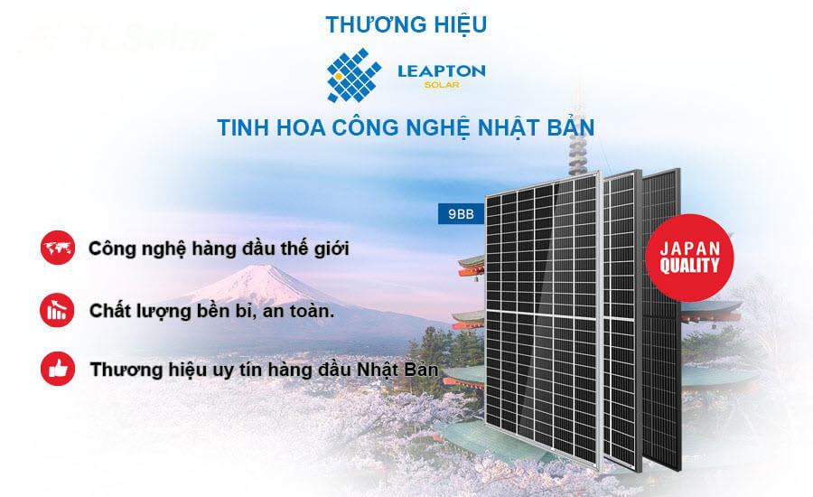 Đánh giá pin mặt trời LEAPTON SOLAR có tốt không?