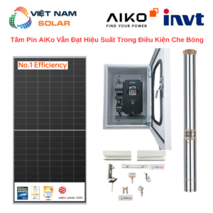 Combo Solar Pump Máy Bơm Năng Lượng Mặt Trời