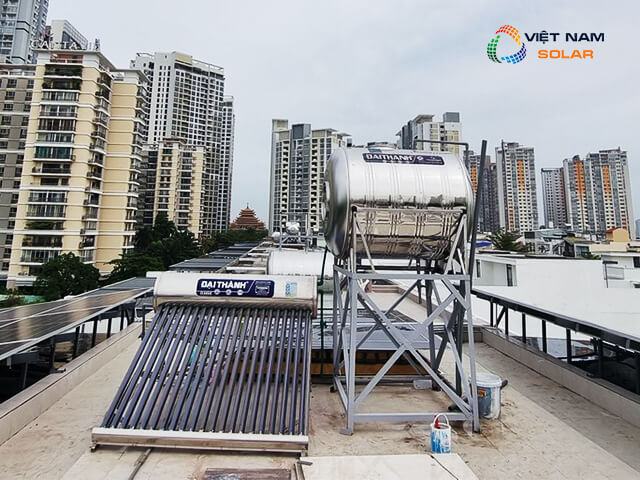 Phân loại máy nước nóng năng lượng mặt trời