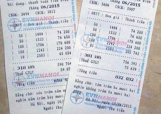 Cách tính điện năng tiêu thụ của một thiết bị