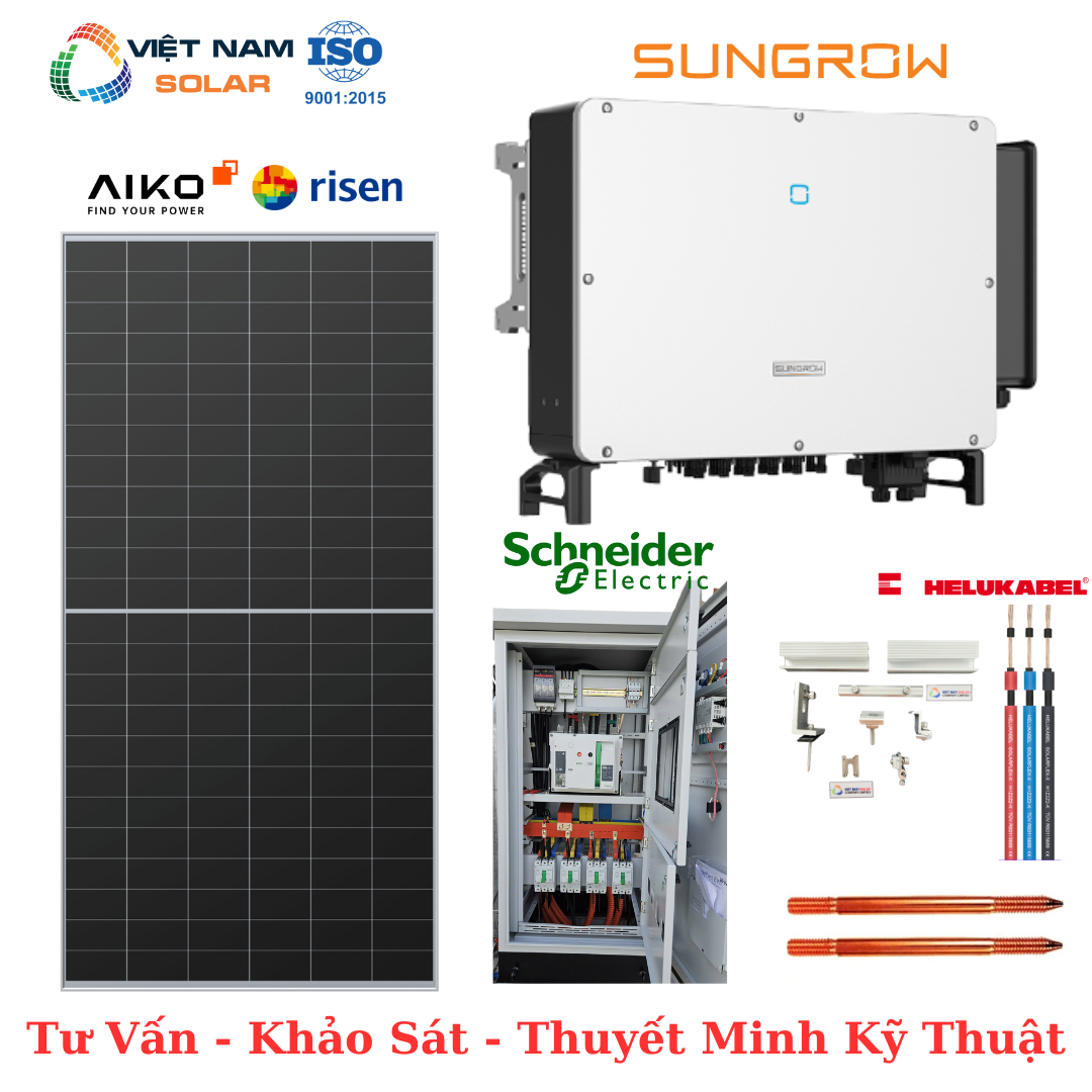 Combo Dành Cho Doanh Nghiệp Hệ 150KWP - Tiết Kiệm 50 triệu tiền điện