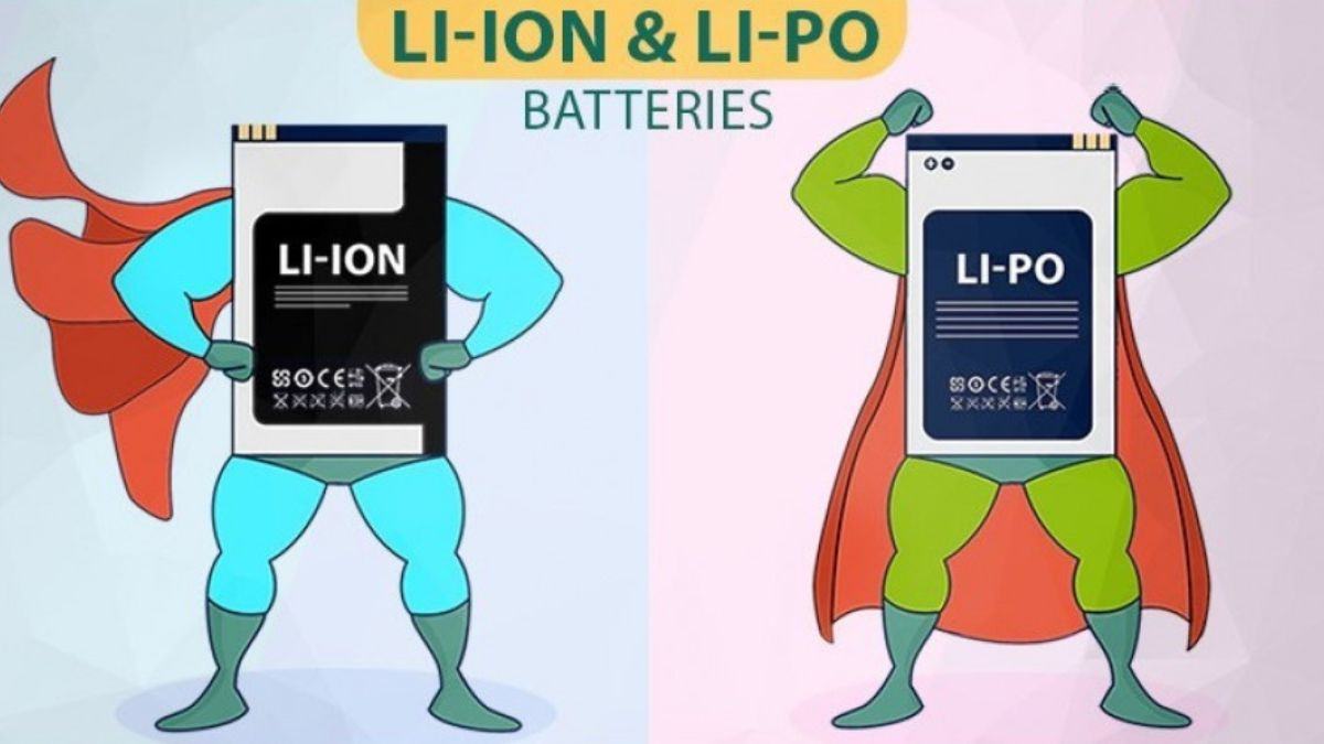 Cấu tạo của Pin Lithium Ion và Lithium Polymer