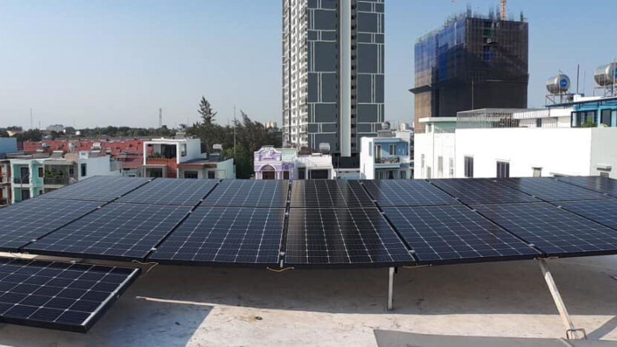 Cấu tạo của hệ thống hòa lưới 12 KWP