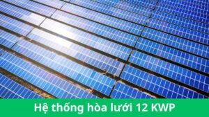 Hệ thống hòa lưới 12 KWP
