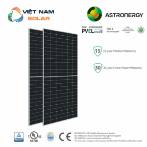 Tấm Pin NLMT Astronergy Solar 540WP - 2 Mặt Kính [Giá Sỉ]