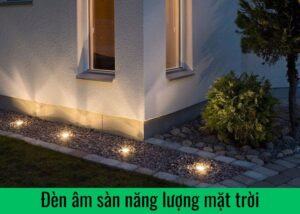Đèn âm sàn năng lượng mặt trời