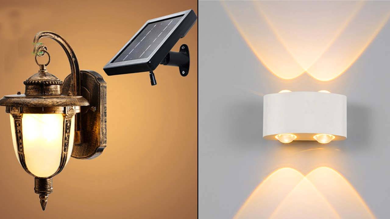 Cấu tạo đèn năng lượng mặt trời treo tường