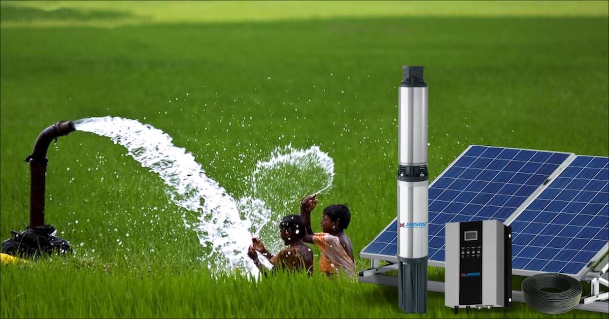 Ứng dụng của biến tần cho bơm nước năng lượng mặt trời