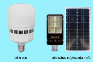 So sánh đèn năng lượng mặt trời và đèn điện