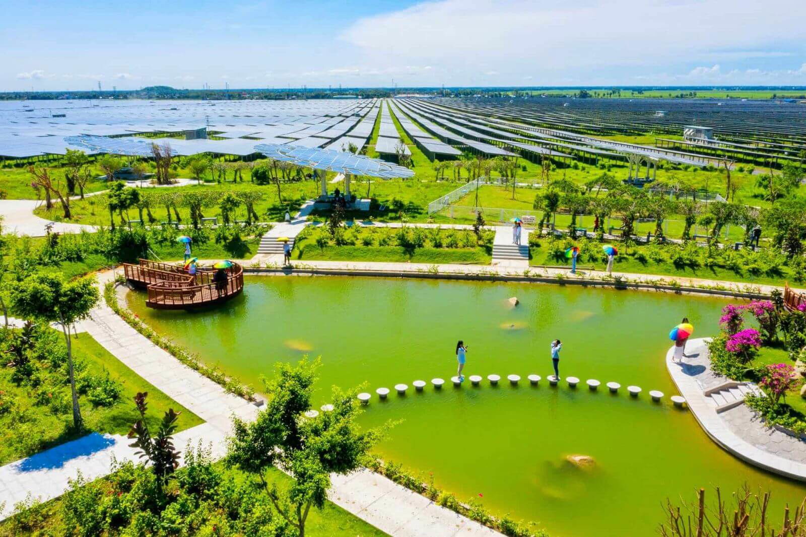 Công viên năng lượng mặt trời Hải Nam của Thủy điện Hoàng Hà