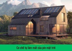 Cơ chế tự làm mát của pin mặt trời