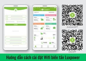 Hướng dẫn cách cài đặt Wifi biến tần Luxpower
