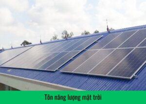 Tôn năng lượng mặt trời