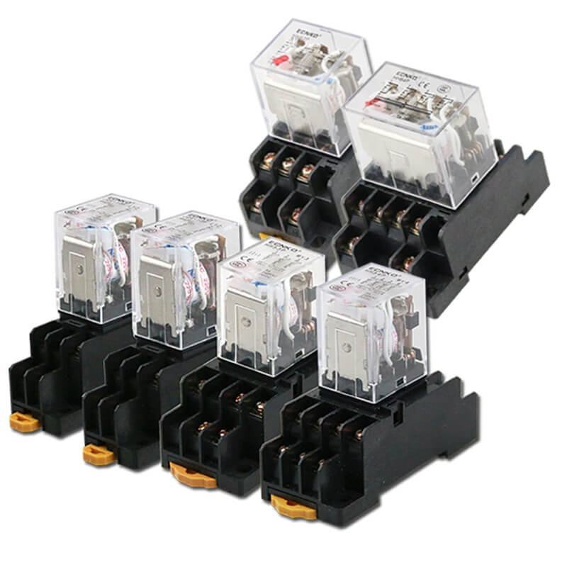 Cấu tạo của Relay trung gian