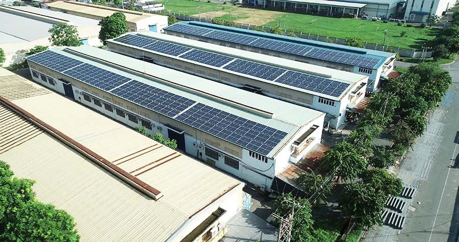 Lợi ích khi đầu tư dự án điện mặt trời nhà xưởng