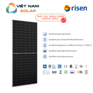 Tấm Pin NLMT Risen 600WP n-type TOPCon [Giá Sỉ]