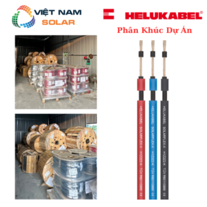 Dây Cáp Điện Solar Helukabel (Đức) 6mm2, 1500VDC (Đen-Đỏ)