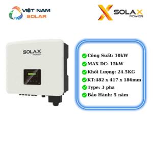 Inverter Hòa Lưới SolaX 10KW 3 pha [Giá Sỉ]