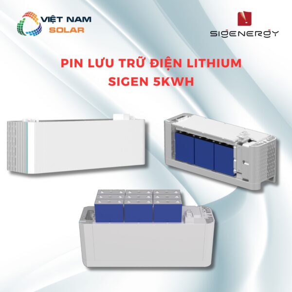 Pin Lưu Trữ Điện Lithium Sigen 5kWh - Hình ảnh 3